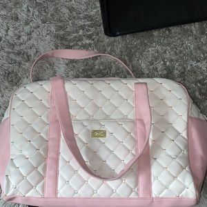 Betsey Johnson travel tote bag